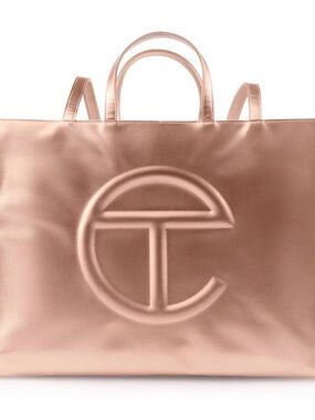 Telfar Copper Large Shopping Tote
